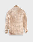 Pasano Cable Knit Zip Up