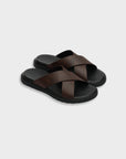 Santorini Cross Strap Sandals