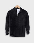 Pasano Cable Knit Zip Up
