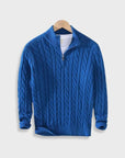 Pasano Cable Knit Zip Up