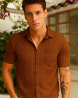 Beige Jacquard Set Palermo