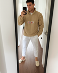 Monaco Pullover with Zipper