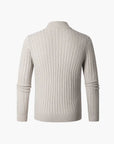 ZERMATT High Collar Half Zip Sweater
