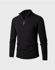 ZERMATT High Collar Half Zip Sweater