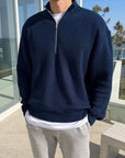JEONJU Half Zip Sweater