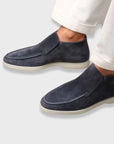High Leather Loafers