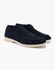 High Suede Loafers