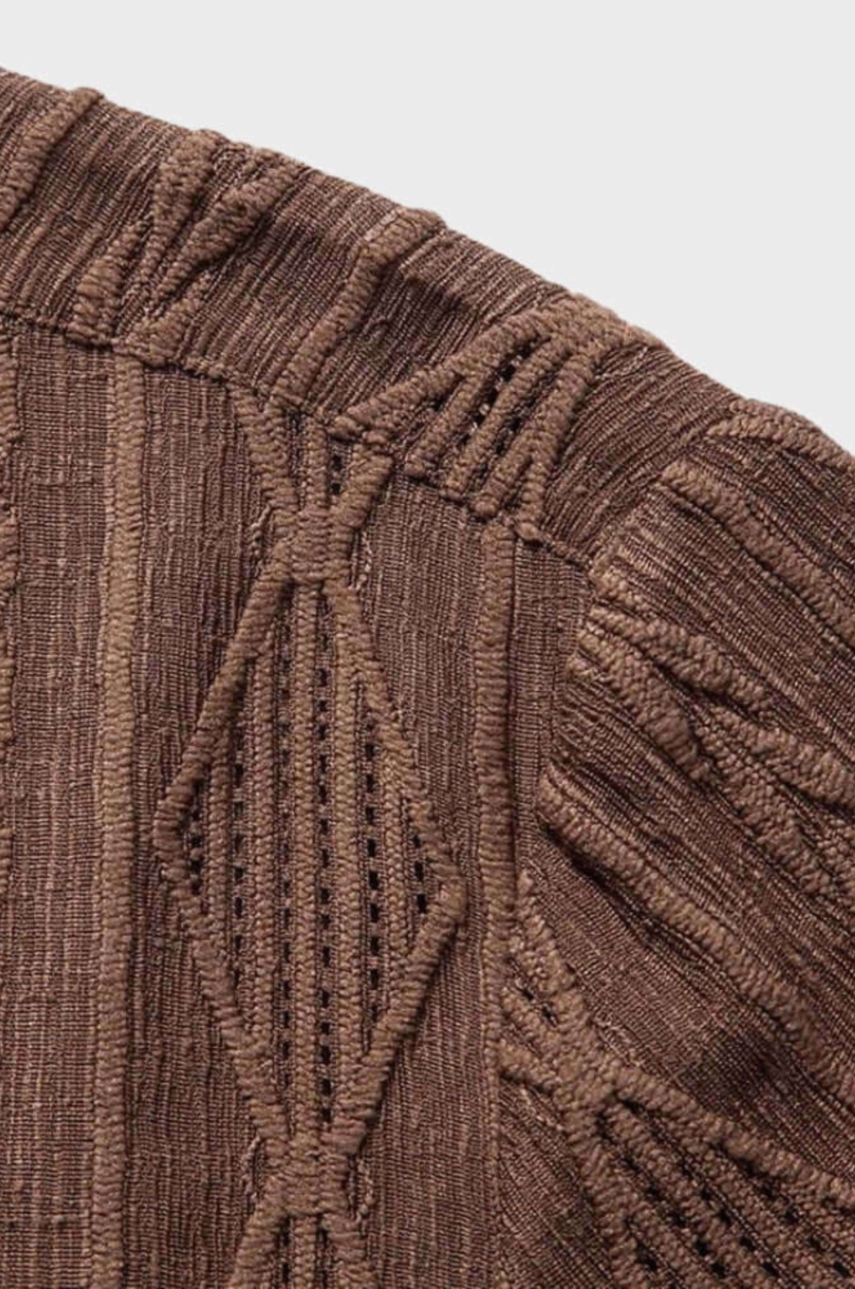 Beige Jacquard Set Palermo