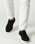 High Suede Loafers