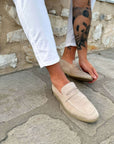 Suede Leather Loafers