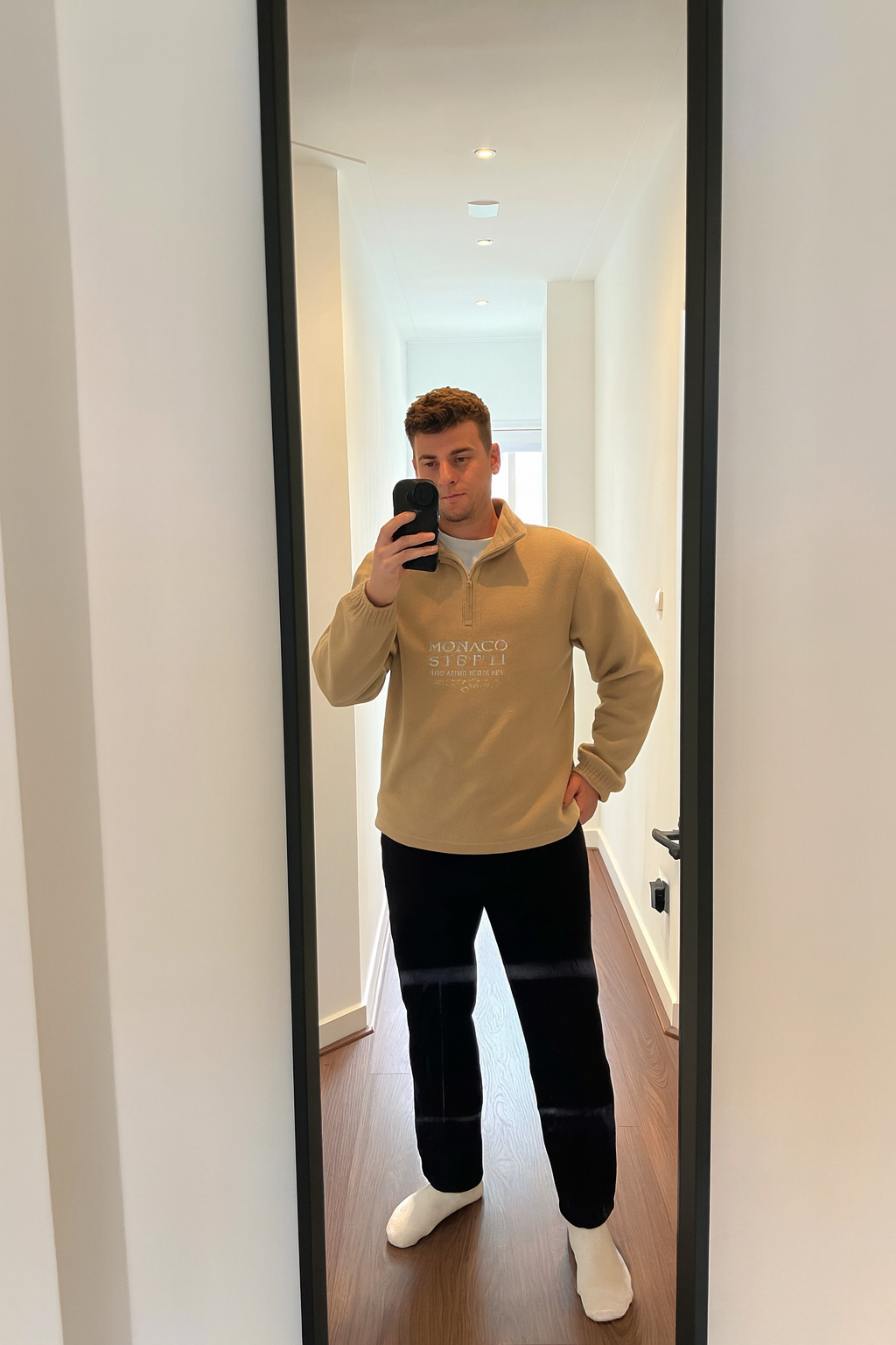 Monaco Pullover with Zipper