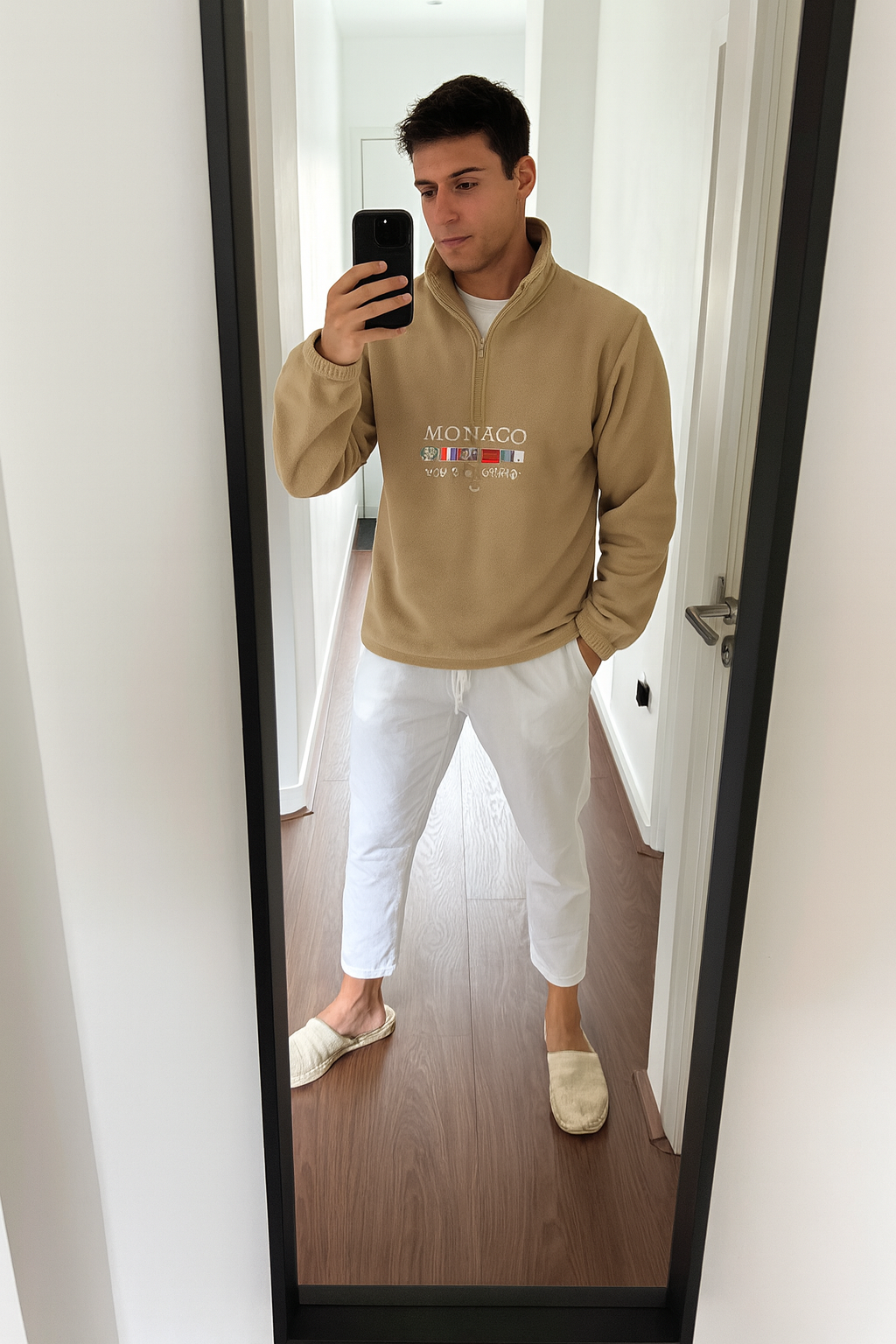 Monaco Pullover with Zipper