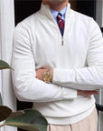 ROMA Quarter Zip Sweater