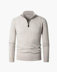 ZERMATT High Collar Half Zip Sweater